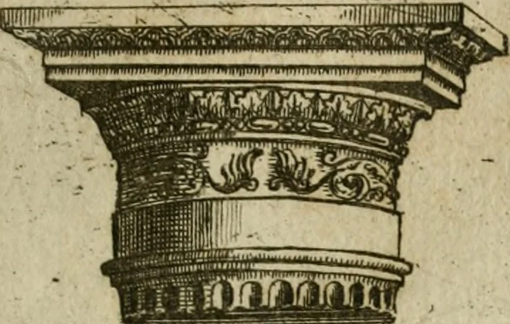 An illustration from Roma antica, 1666, leaf 590