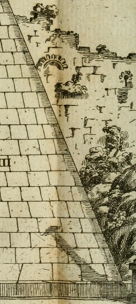 An illustration from Roma antica, 1666, leaf 590