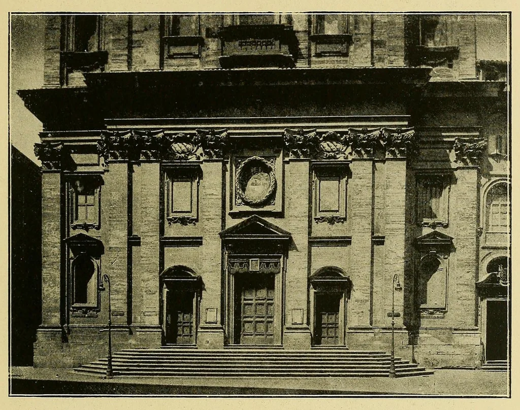 An illustration from Roma barocca, 1919, leaf 121