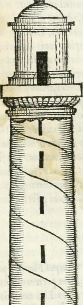 An illustration from Vrbis Romae topographia, 1544, leaf 108