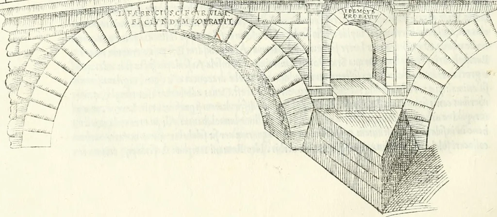 An illustration from Vrbis Romae topographia, 1544, leaf 123