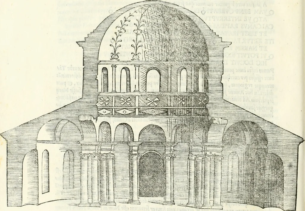 An illustration from Vrbis Romae topographia, 1544, leaf 131