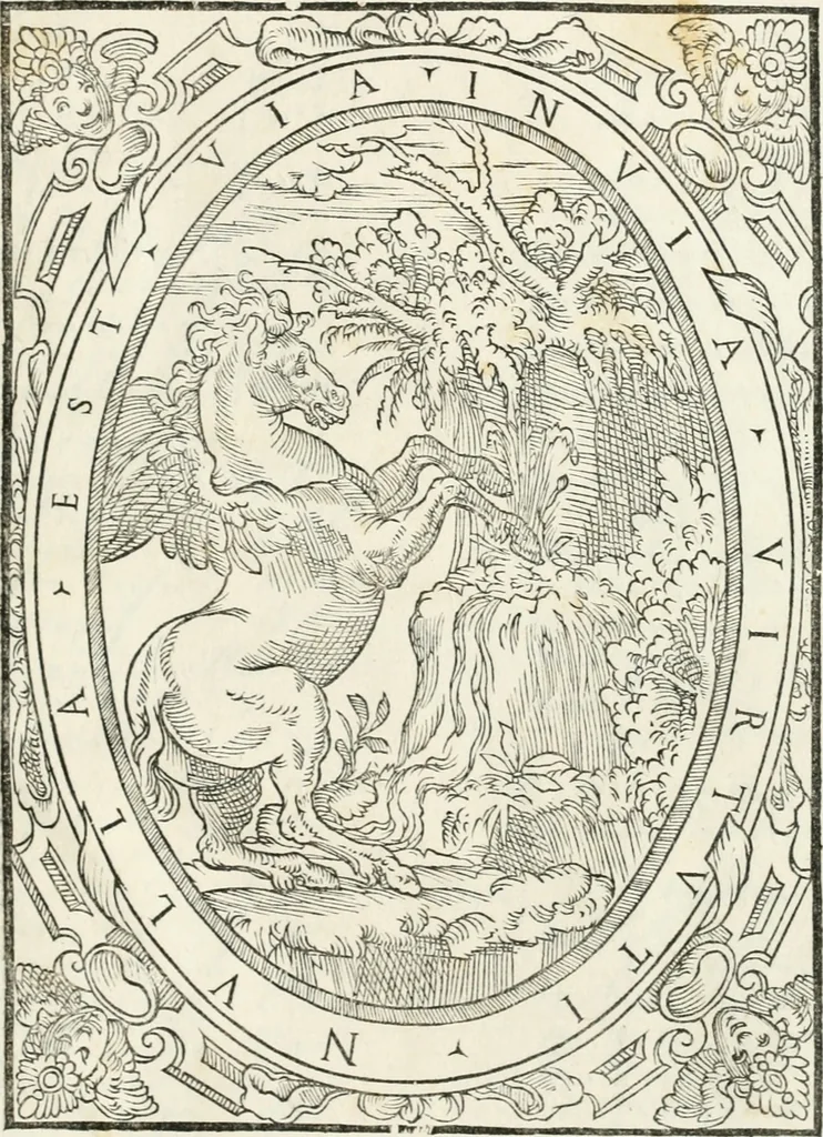 An illustration from Vrbis Romae topographia, 1544, leaf 138