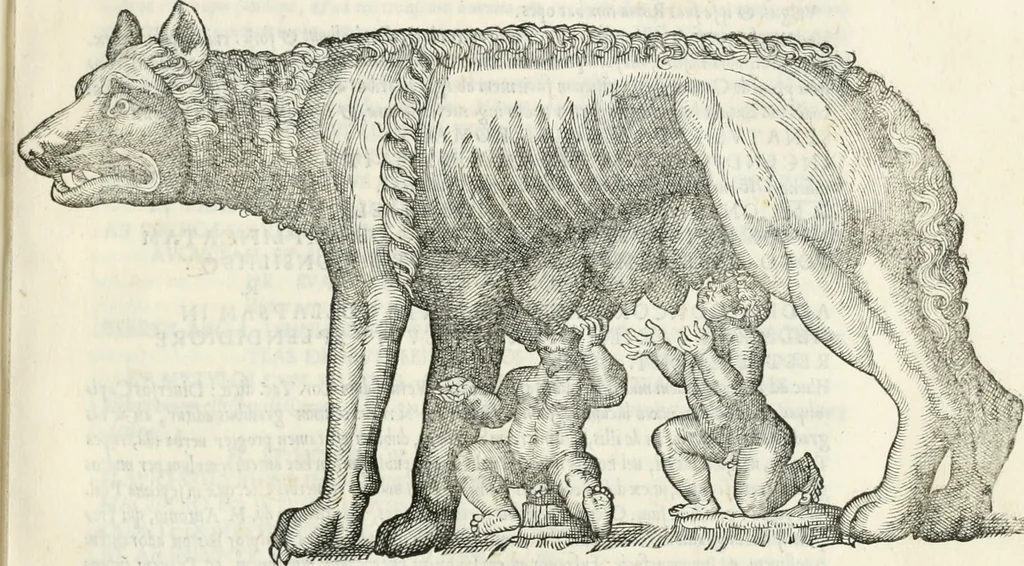An illustration from Vrbis Romae topographia, 1544, leaf 42