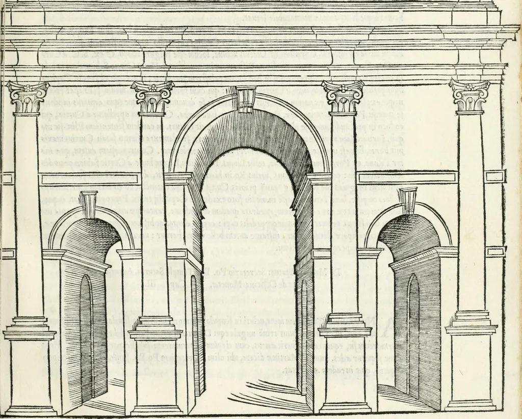 An illustration from Vrbis Romae topographia, 1544, leaf 54