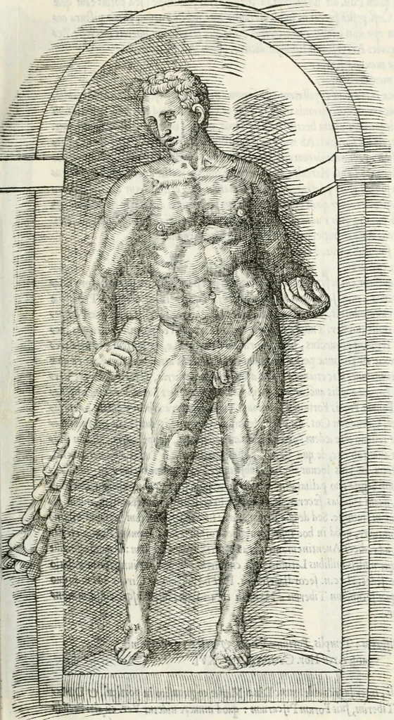 An illustration from Vrbis Romae topographia, 1544, leaf 70