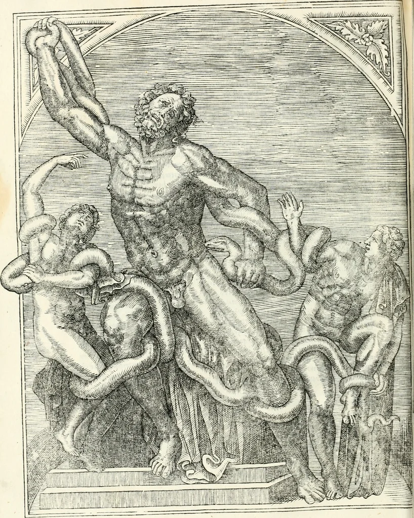 An illustration from Vrbis Romae topographia, 1544, leaf 95