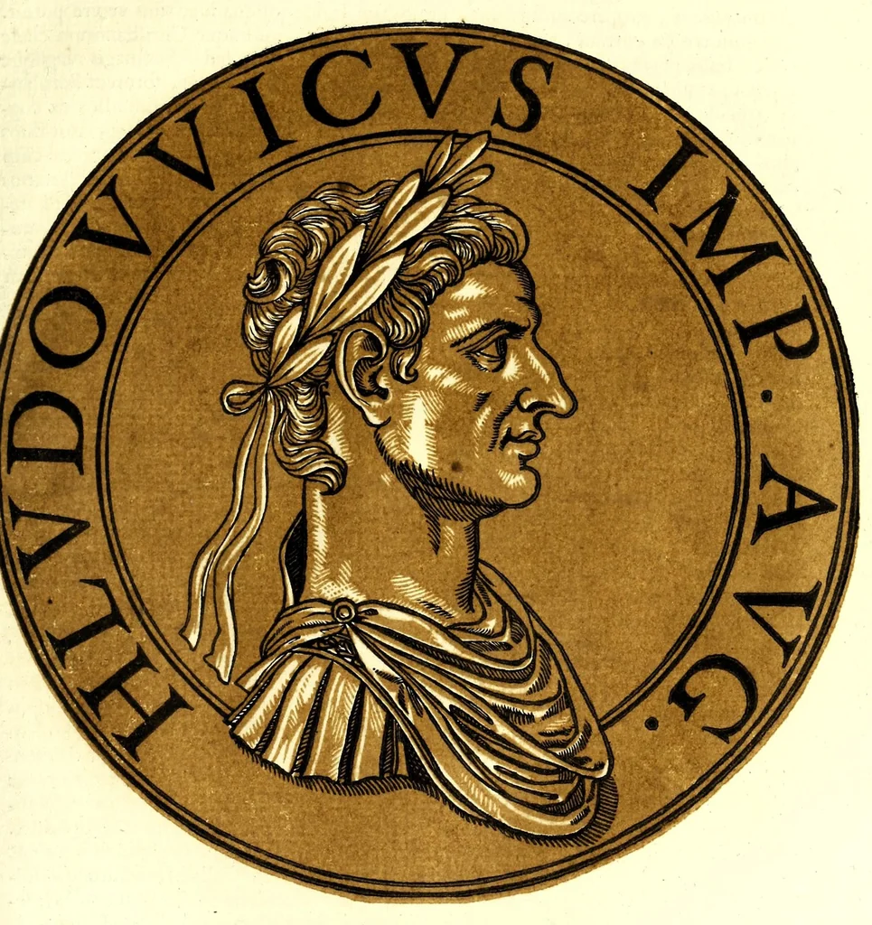 An illustration from Romanae et Graecae antiquitatis monumenta, e priscis numismatibus eruta, 1644, leaf 245