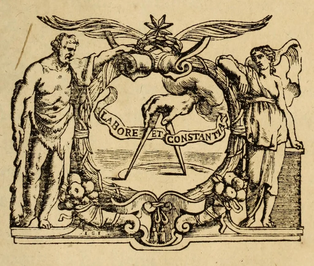 An illustration from Romanae et Graecae antiqvitatis monvmenta, e priscis nvmismatibvs, 1644, leaf 359