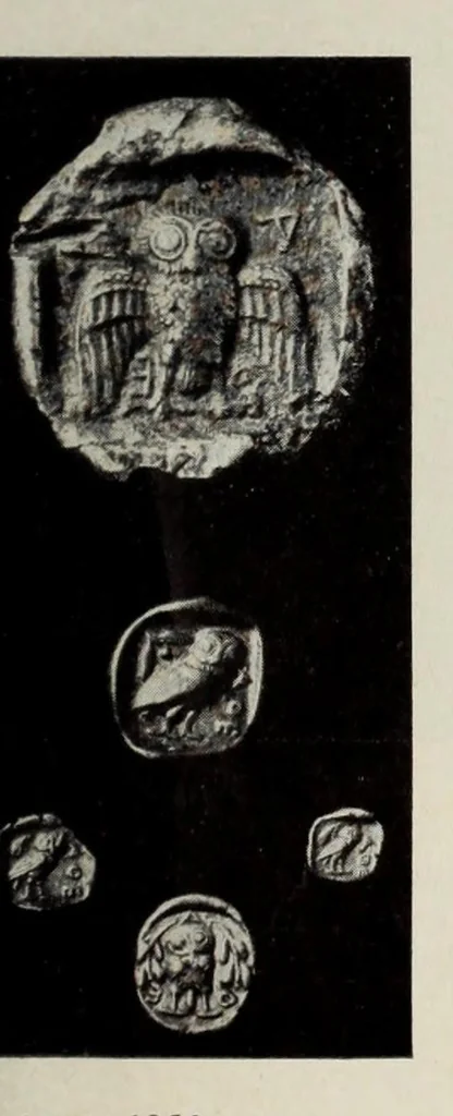 An illustration from Romanae et Graecae antiqvitatis monvmenta, e priscis nvmismatibvs, 1644, leaf 551