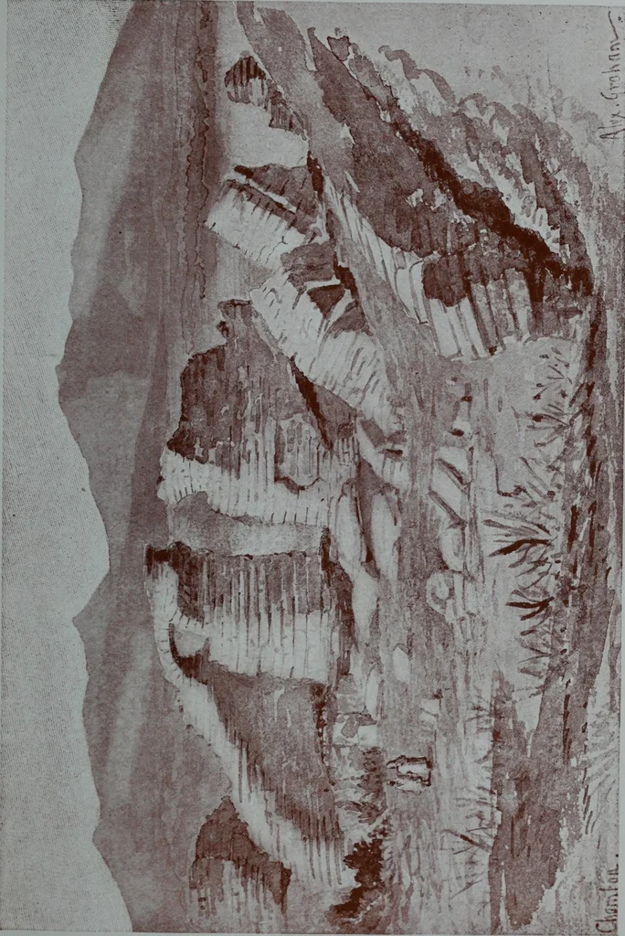 An illustration from Roman Africa; an outline of the history of the Roman occupation of North Africa, based chiefly upon inscriptions and monumental remains in that country. With 30 reproductions of original drawings by the author, and two maps, 1902, leaf 120