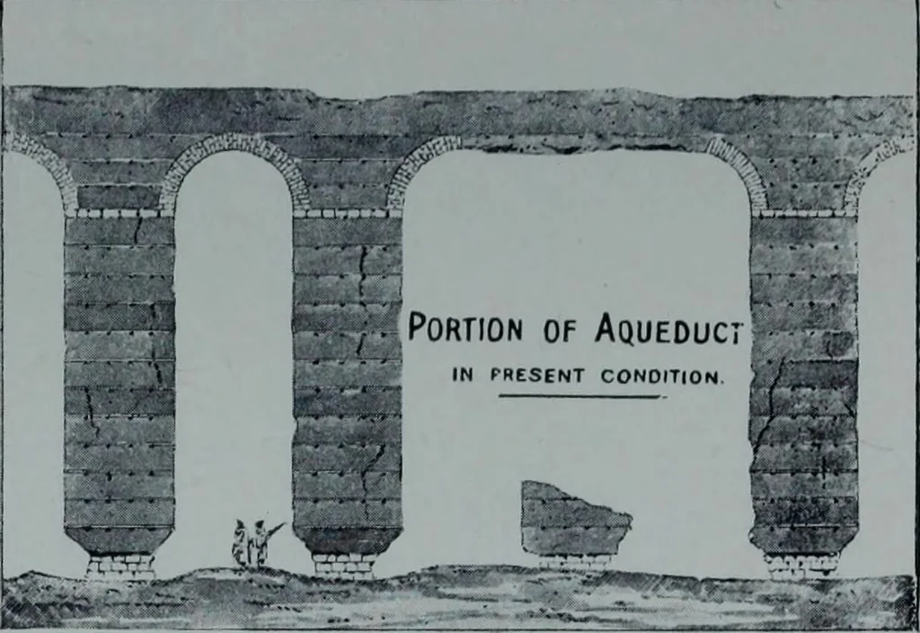 An illustration from Roman Africa; an outline of the history of the Roman occupation of North Africa, based chiefly upon inscriptions and monumental remains in that country. With 30 reproductions of original drawings by the author, and two maps, 1902, leaf 170