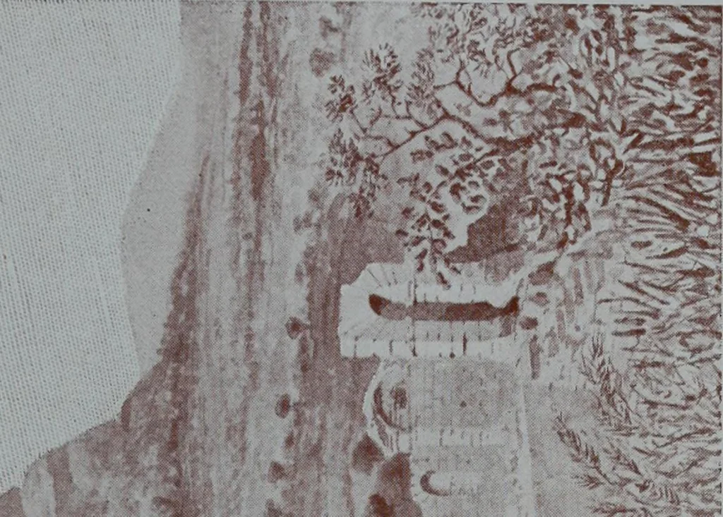 An illustration from Roman Africa; an outline of the history of the Roman occupation of North Africa, based chiefly upon inscriptions and monumental remains in that country. With 30 reproductions of original drawings by the author, and two maps, 1902, leaf 174