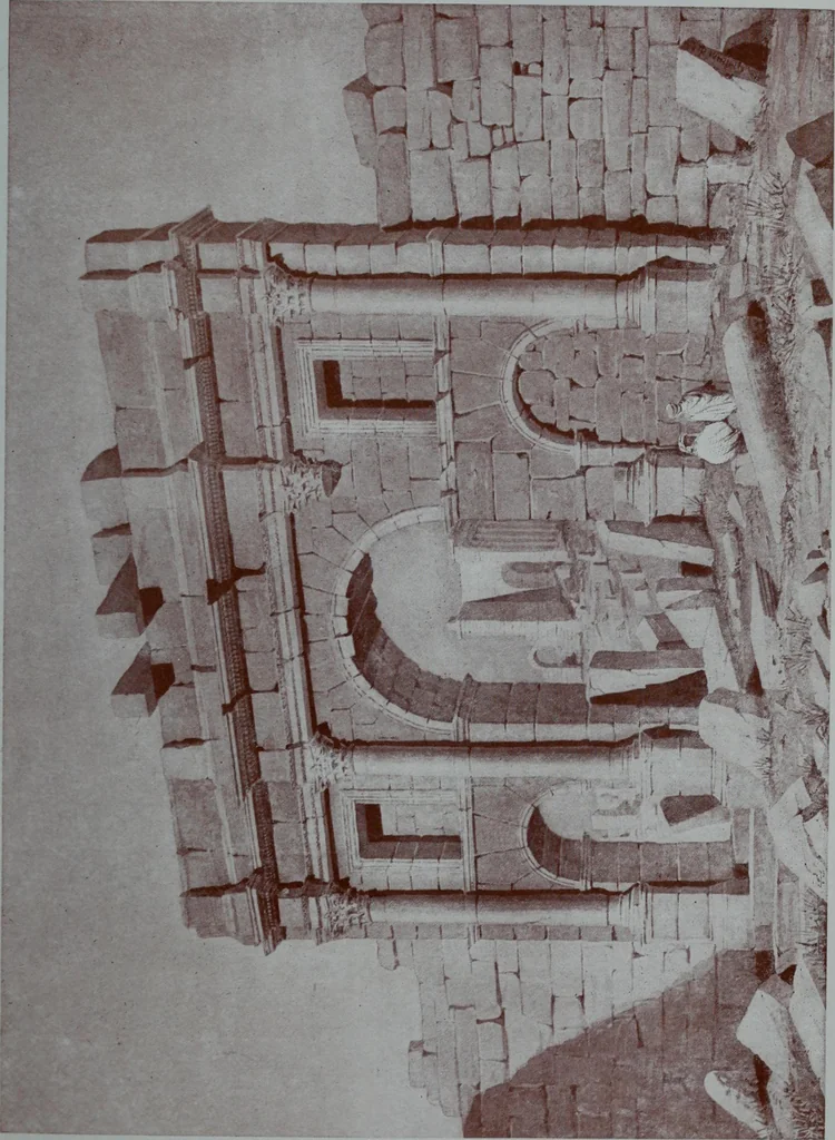 An illustration from Roman Africa; an outline of the history of the Roman occupation of North Africa, based chiefly upon inscriptions and monumental remains in that country. With 30 reproductions of original drawings by the author, and two maps, 1902, leaf 182