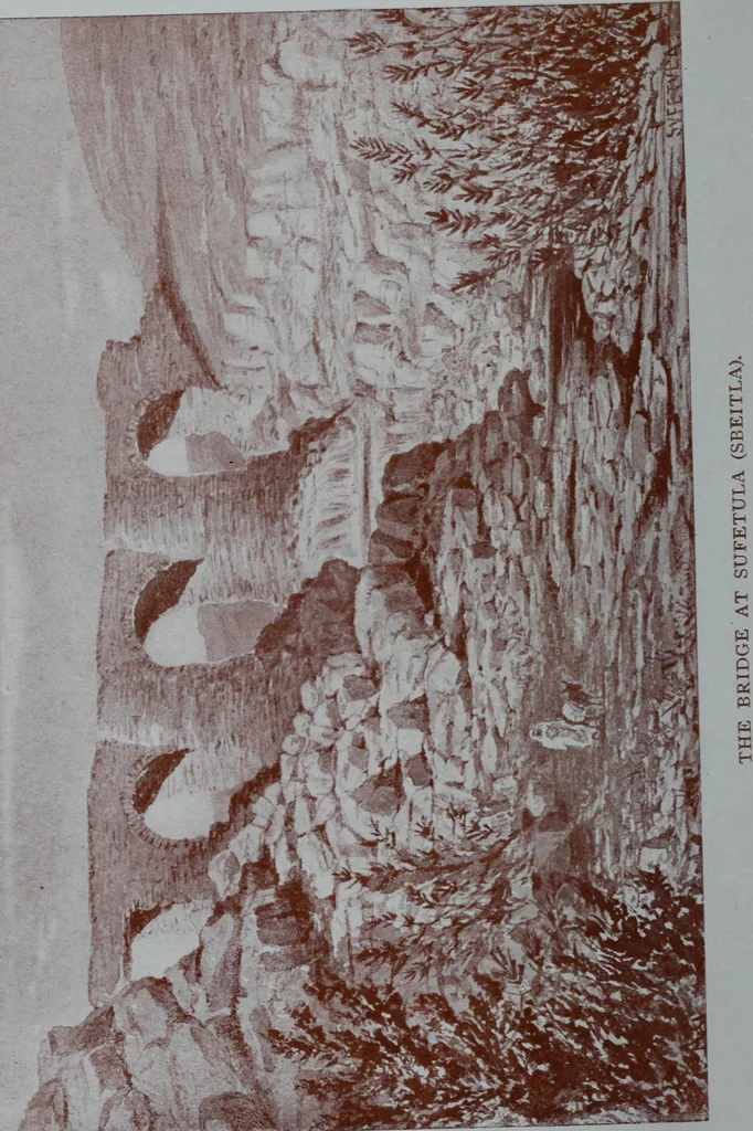 An illustration from Roman Africa; an outline of the history of the Roman occupation of North Africa, based chiefly upon inscriptions and monumental remains in that country. With 30 reproductions of original drawings by the author, and two maps, 1902, leaf 189