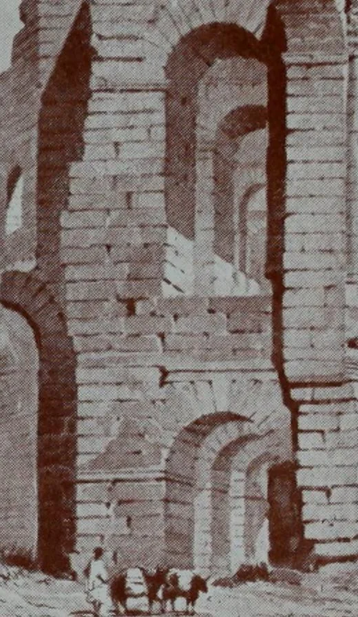 An illustration from Roman Africa; an outline of the history of the Roman occupation of North Africa, based chiefly upon inscriptions and monumental remains in that country. With 30 reproductions of original drawings by the author, and two maps, 1902, leaf 302
