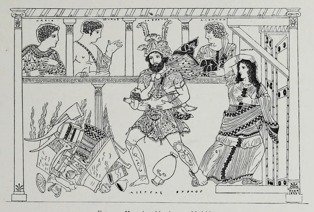 An illustration from Roman art : some of its principles and their application to early Christian painting, 1900, leaf 185