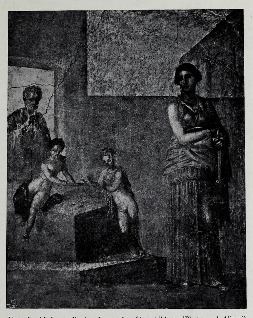 An illustration from Roman art : some of its principles and their application to early Christian painting, 1900, leaf 231