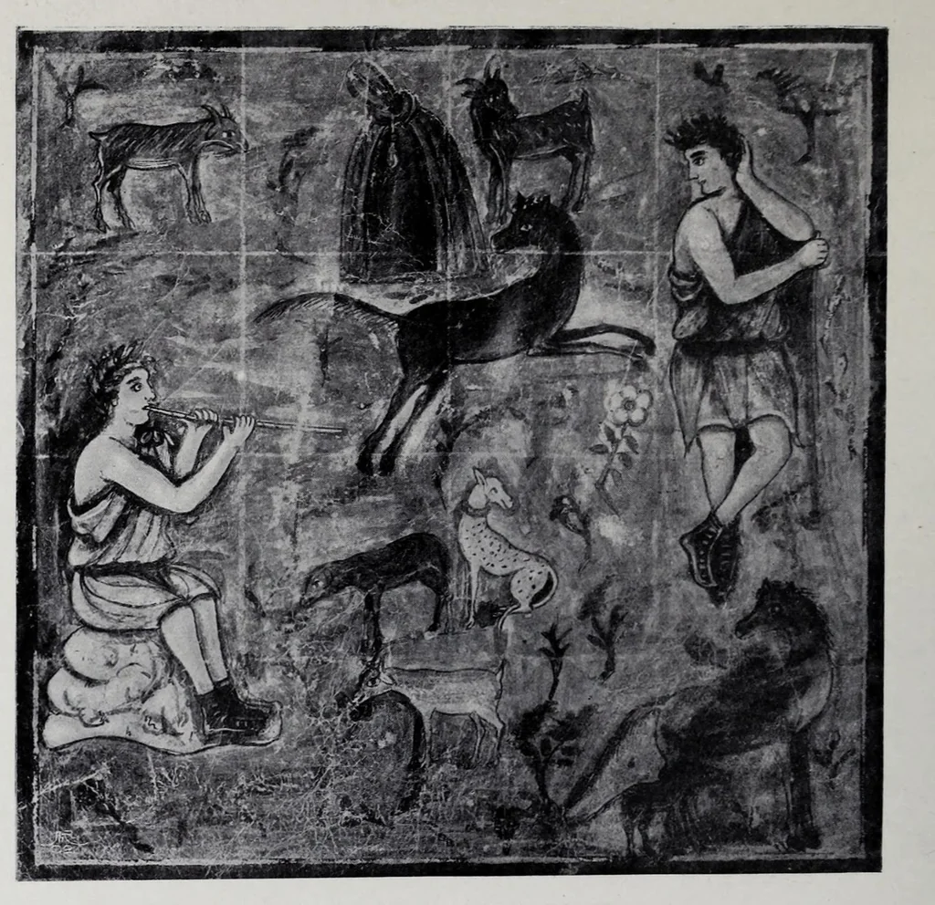 An illustration from Roman art : some of its principles and their application to early Christian painting, 1900, leaf 272