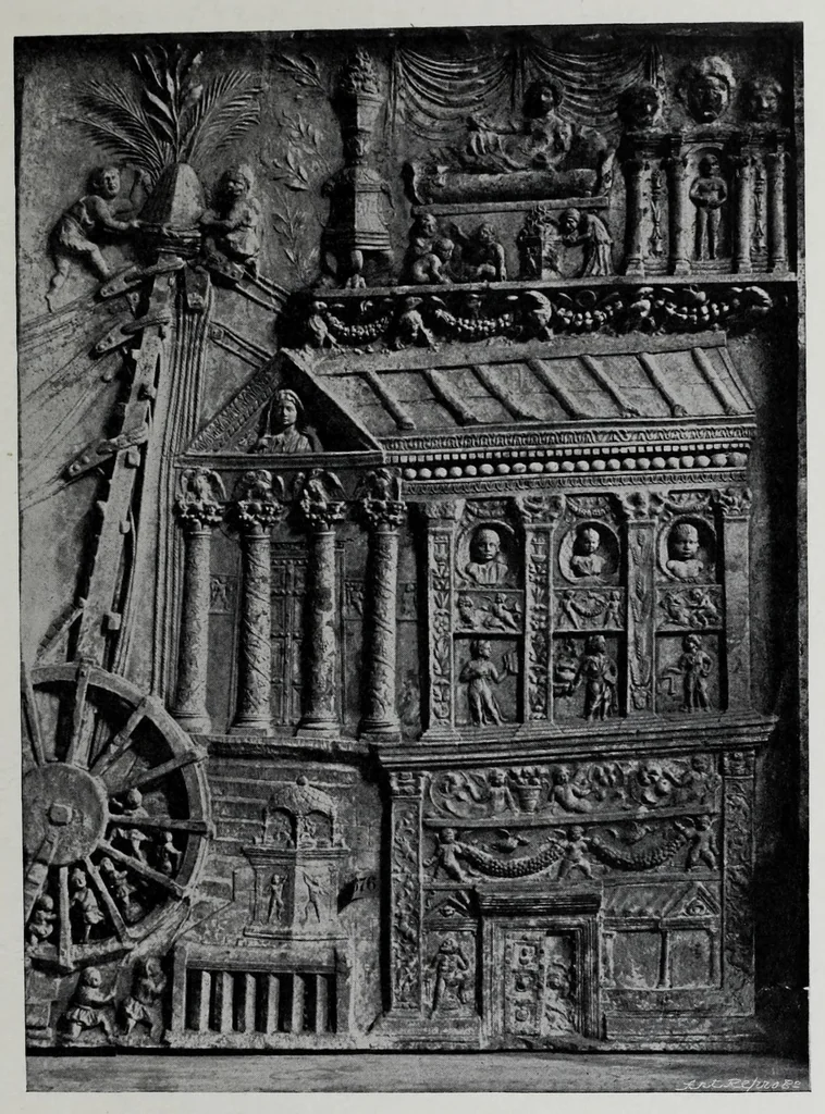 An illustration from Roman art : some of its principles and their application to early Christian painting, 1900, leaf 99