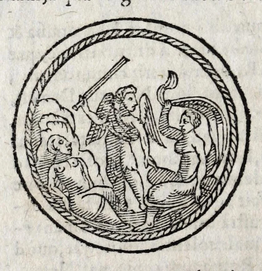 An illustration from Romanarum antiquitatum libri decem : ex variis scriptoribus summa fide singularique diligentia collecti, 1609, leaf 106
