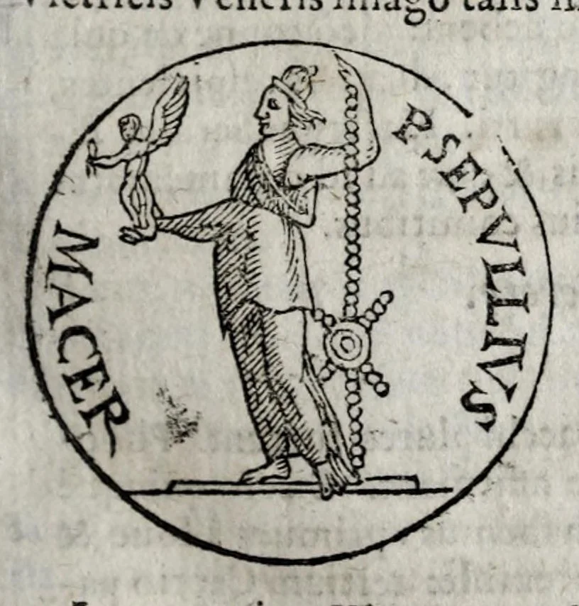 An illustration from Romanarum antiquitatum libri decem : ex variis scriptoribus summa fide singularique diligentia collecti, 1609, leaf 107