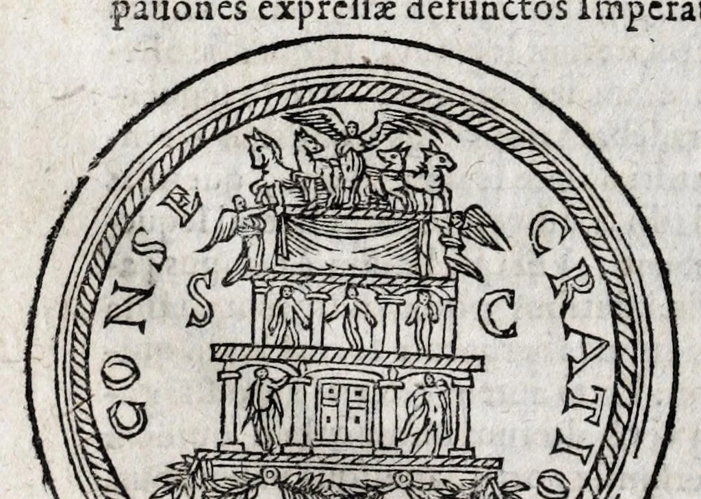 An illustration from Romanarum antiquitatum libri decem : ex variis scriptoribus summa fide singularique diligentia collecti, 1609, leaf 170