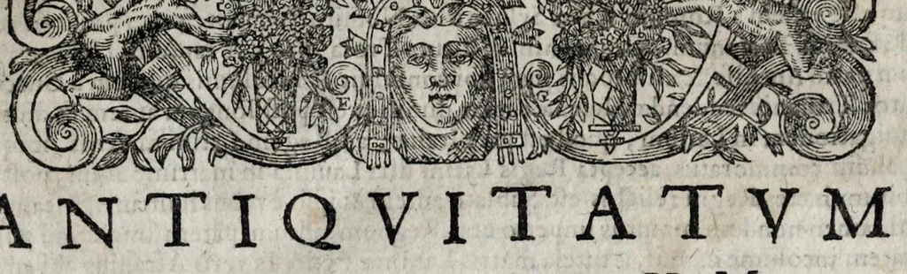 An illustration from Romanarum antiquitatum libri decem : ex variis scriptoribus summa fide singularique diligentia collecti, 1609, leaf 37