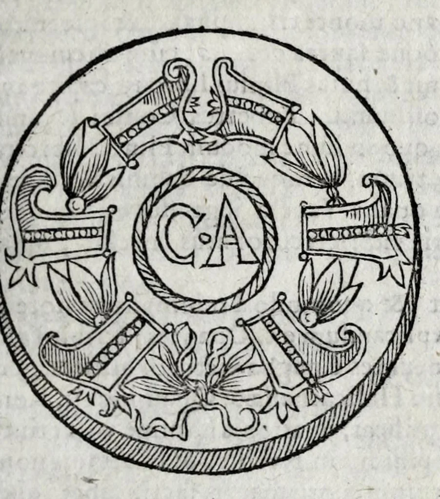 An illustration from Romanarum antiquitatum libri decem : ex variis scriptoribus summa fide singularique diligentia collecti, 1609, leaf 633