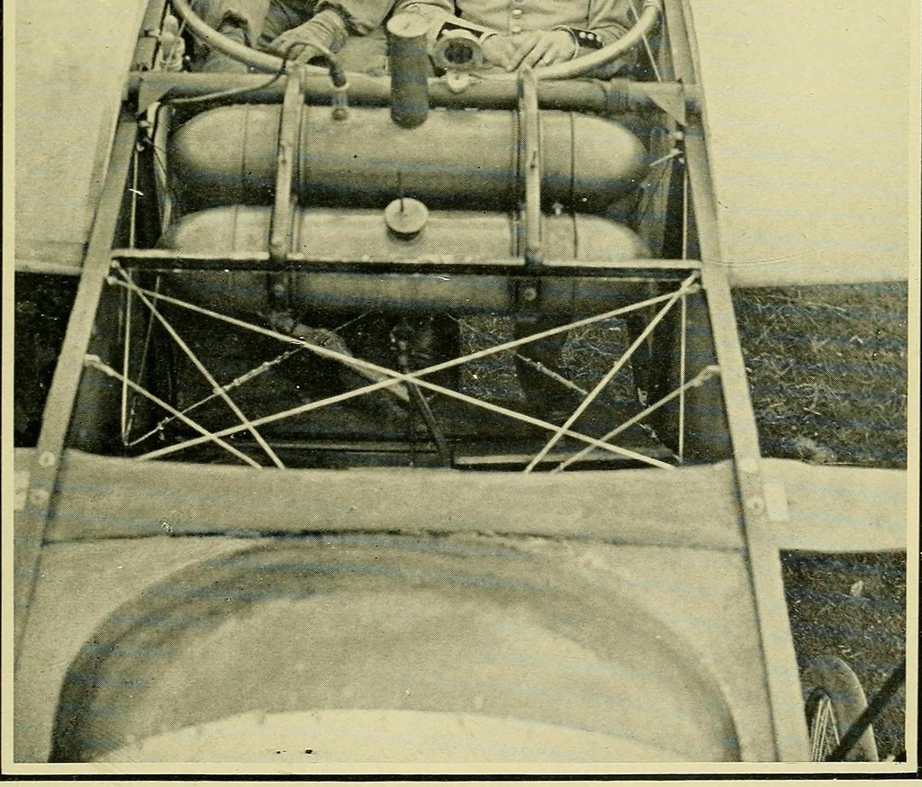 An illustration from The romance of aeronautics, an interesting account of the growth & achievements of all kinds of aerial craft, 1912, leaf 211