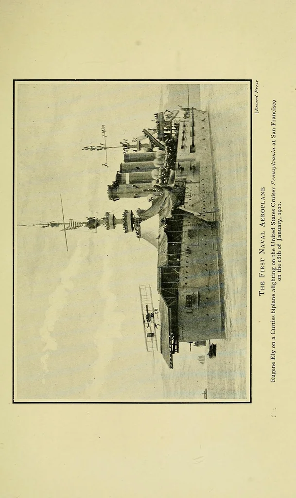An illustration from The romance of aeronautics, an interesting account of the growth & achievements of all kinds of aerial craft, 1912, leaf 247