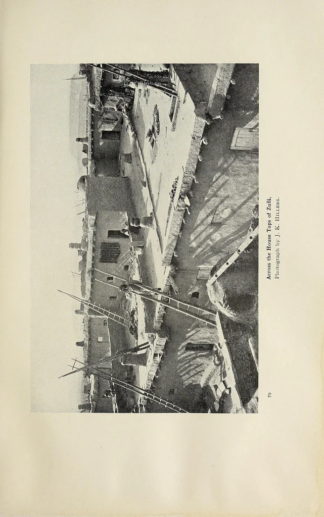 An illustration from The romance of the Colorado River : the story of its discovery in 1540, with an account of the later explorations, and with special reference to the voyages of Powell through the line of the great canyons, 1903, leaf 135