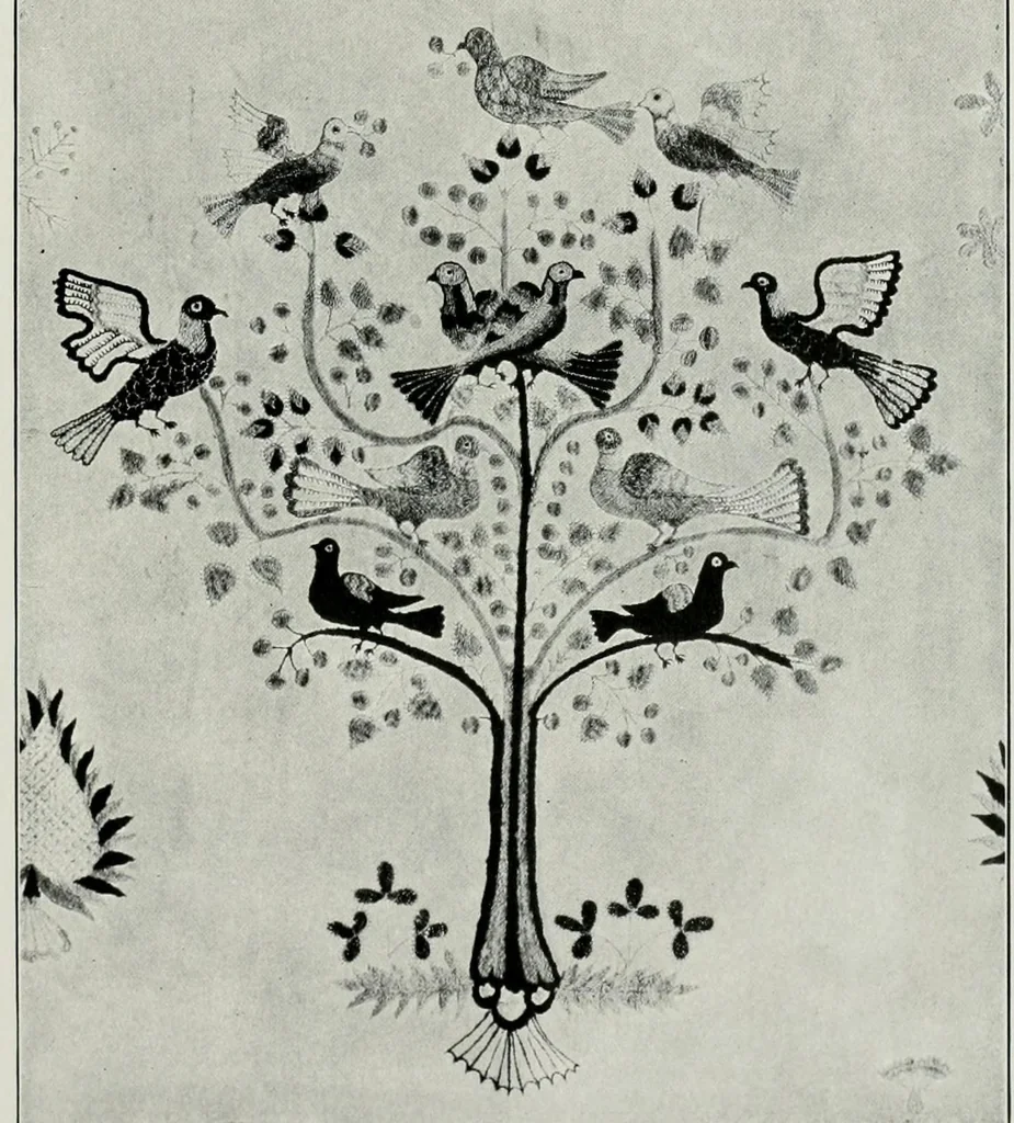 An illustration from The romance of design, 1926, leaf 157