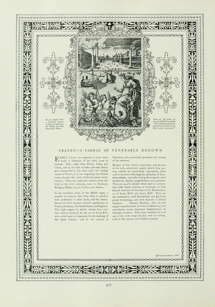 An illustration from The romance of design, 1926, leaf 198