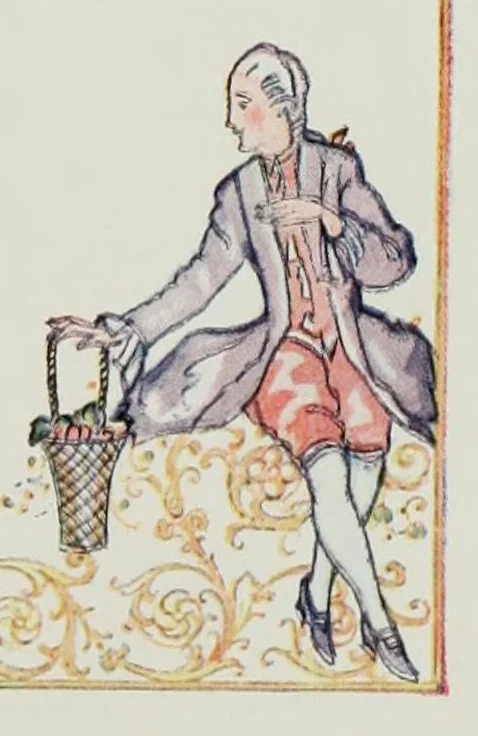 An illustration from The romance of design, 1926, leaf 237