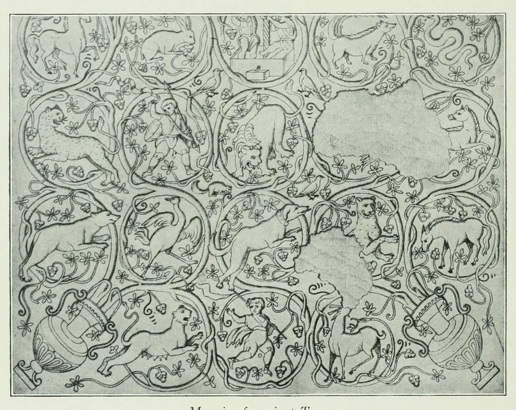 An illustration from The romance of design, 1926, leaf 30