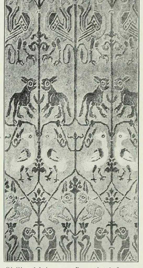 An illustration from The romance of design, 1926, leaf 64