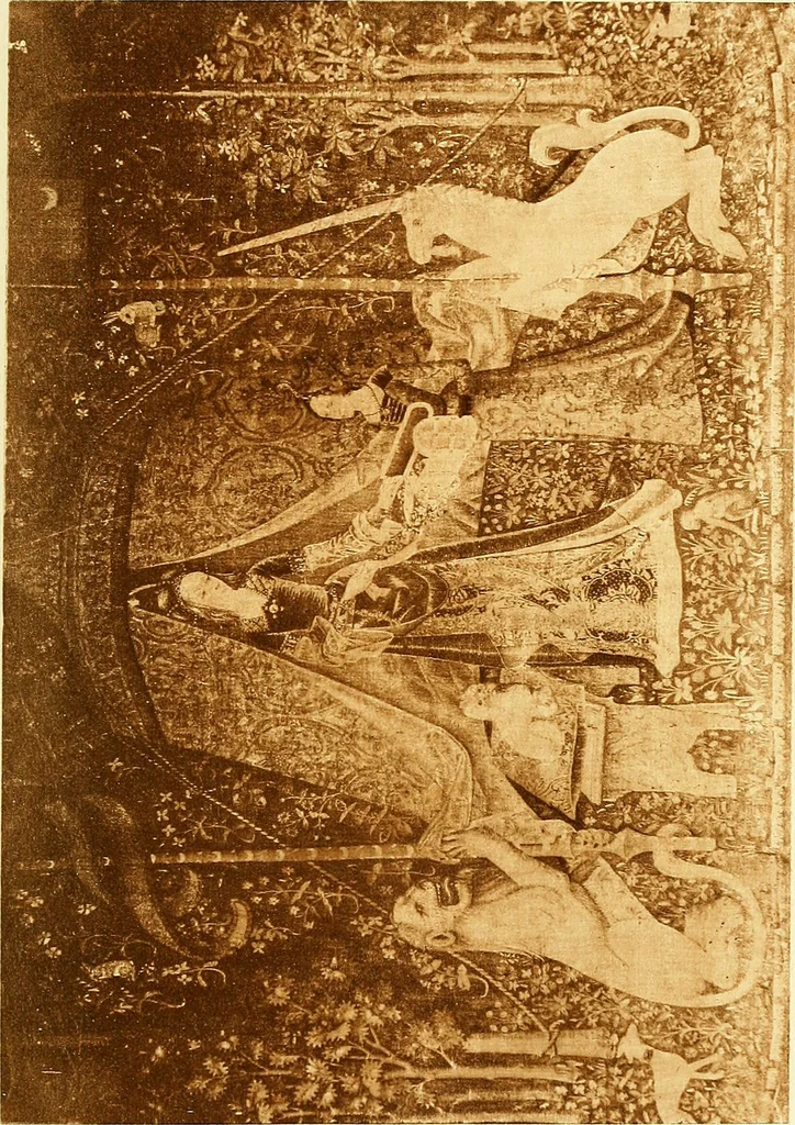 An illustration from Romance of the French abbeys, 1905, leaf 170