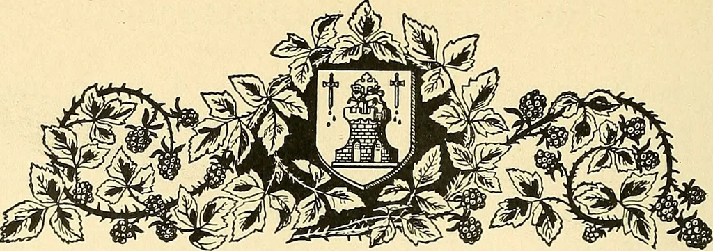 An illustration from Romance of the French abbeys, 1905, leaf 175