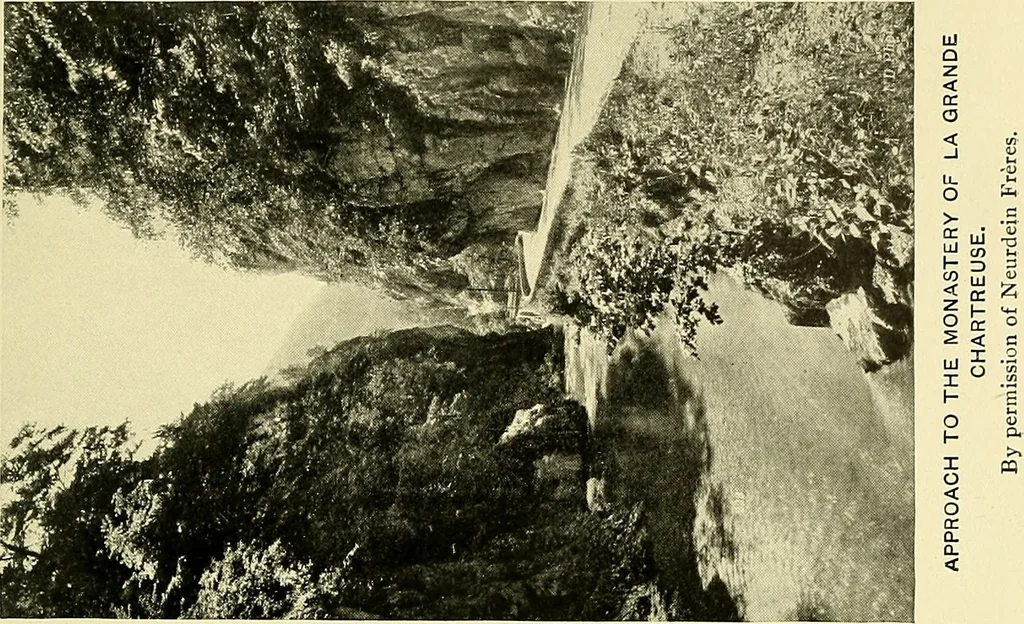 An illustration from Romance of the French abbeys, 1905, leaf 284