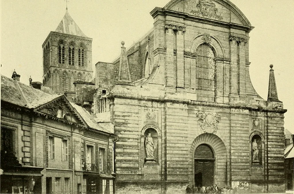 An illustration from Romance of the French abbeys, 1905, leaf 318