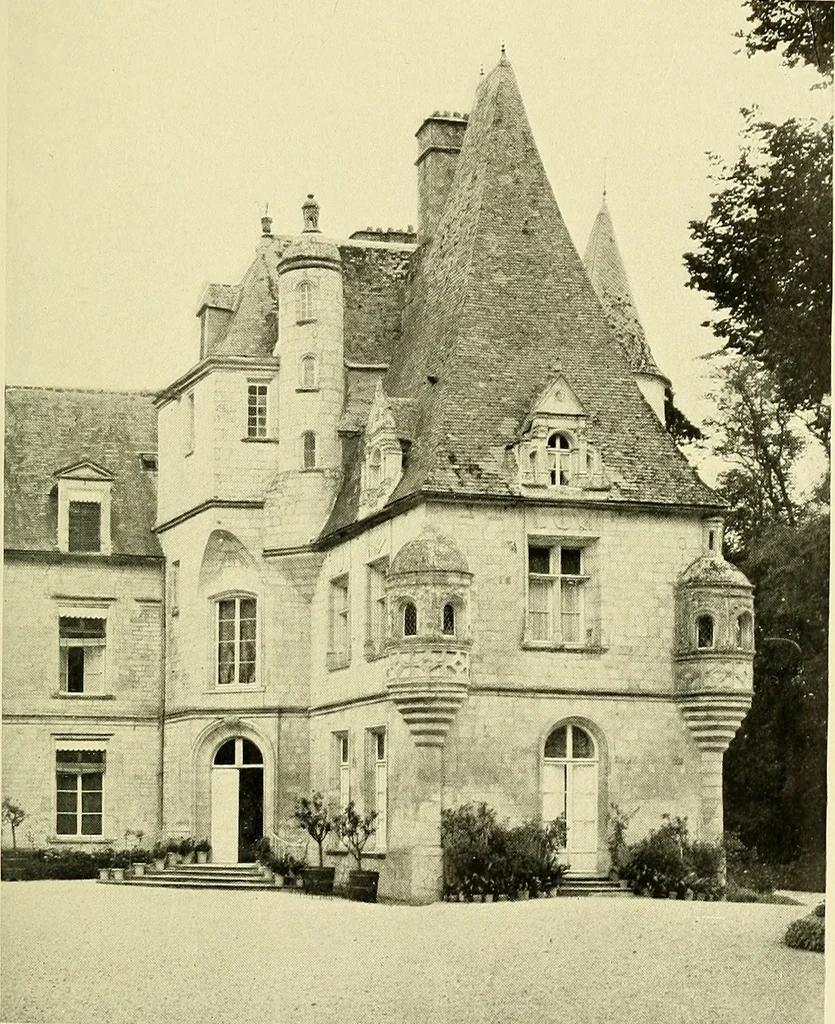An illustration from Romance of the French abbeys, 1905, leaf 354