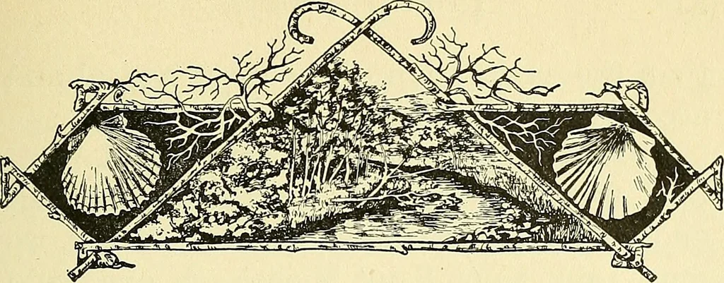 An illustration from Romance of the French abbeys, 1905, leaf 456