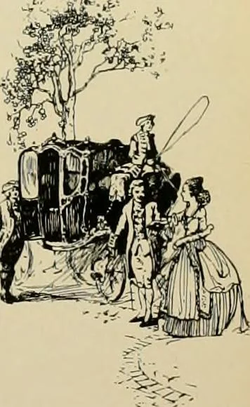 An illustration from The romance of lace, its historical background, its present manufacture, its varieties and uses, 1920, leaf 12