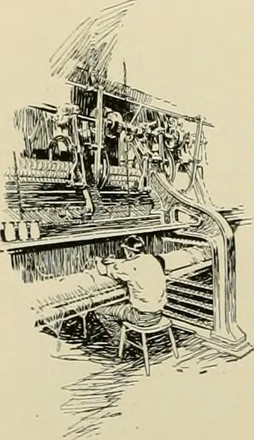 An illustration from The romance of lace, its historical background, its present manufacture, its varieties and uses, 1920, leaf 27