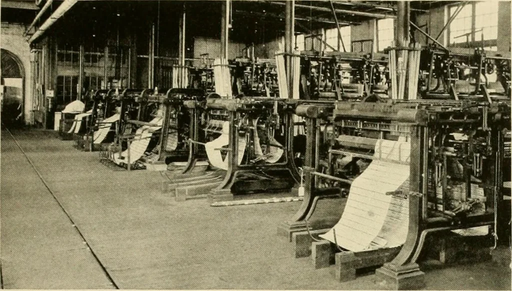 An illustration from The romance of lace, its historical background, its present manufacture, its varieties and uses, 1920, leaf 30