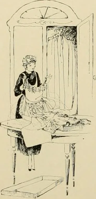 An illustration from The romance of lace, its historical background, its present manufacture, its varieties and uses, 1920, leaf 41