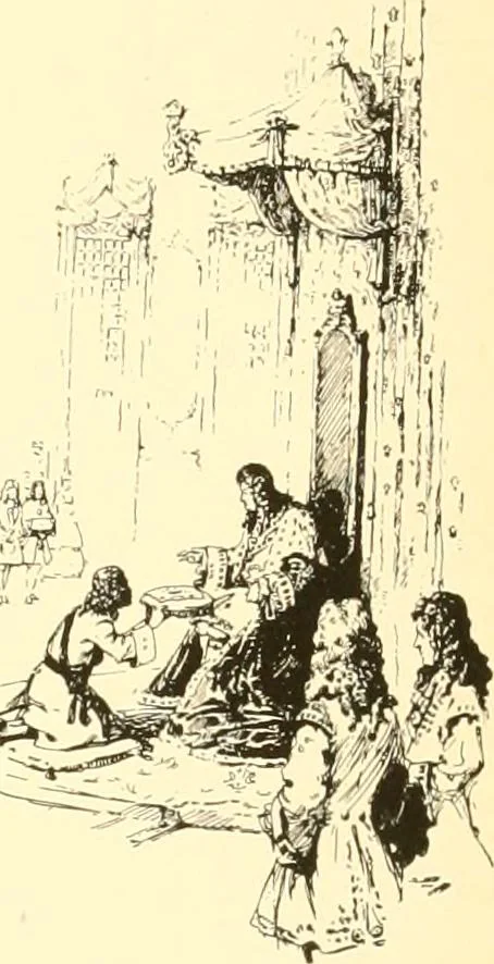 An illustration from The romance of lace, its historical background, its present manufacture, its varieties and uses, 1920, leaf 10