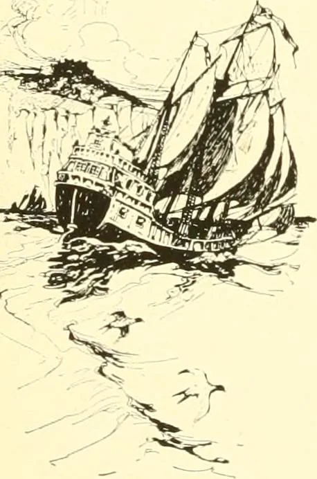 An illustration from The romance of lace, its historical background, its present manufacture, its varieties and uses, 1920, leaf 15