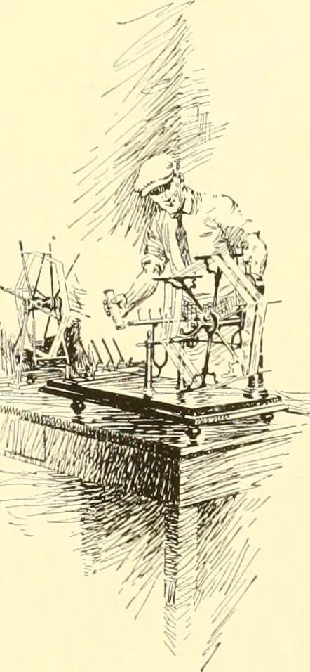 An illustration from The romance of lace, its historical background, its present manufacture, its varieties and uses, 1920, leaf 26